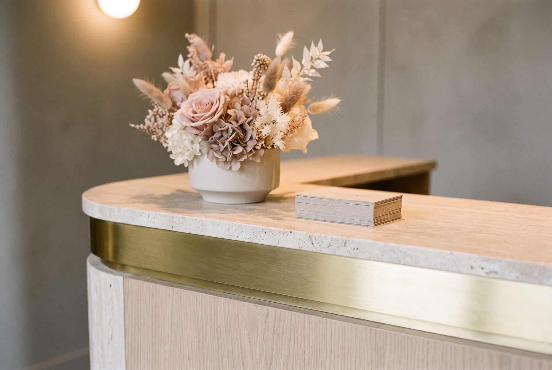 The reception at MSTR Aesthetics